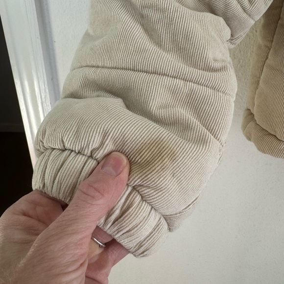 PRINCESS POLLY Corduroy Puffy Bomber Jacket - Picture 10 of 14